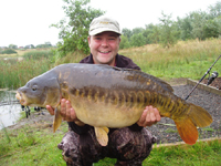 A beautiful Linear Carp of 23lbs